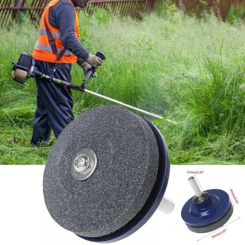 Lawn Mower Sharpener Power Hand Drill Sharpening Stone Grindstone